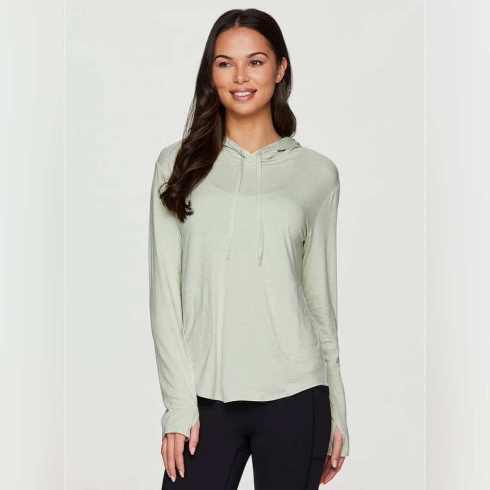 RBX Lightweight Mint Green Hooded Pullover Size XL